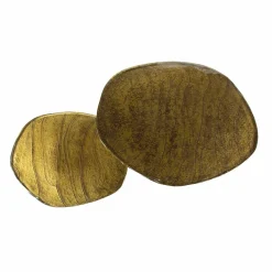 WoonStijl Salontafel set van 2 Eclipse goud antiek finish
