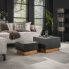 WoonStijl Salontafel set van 2 blox slate