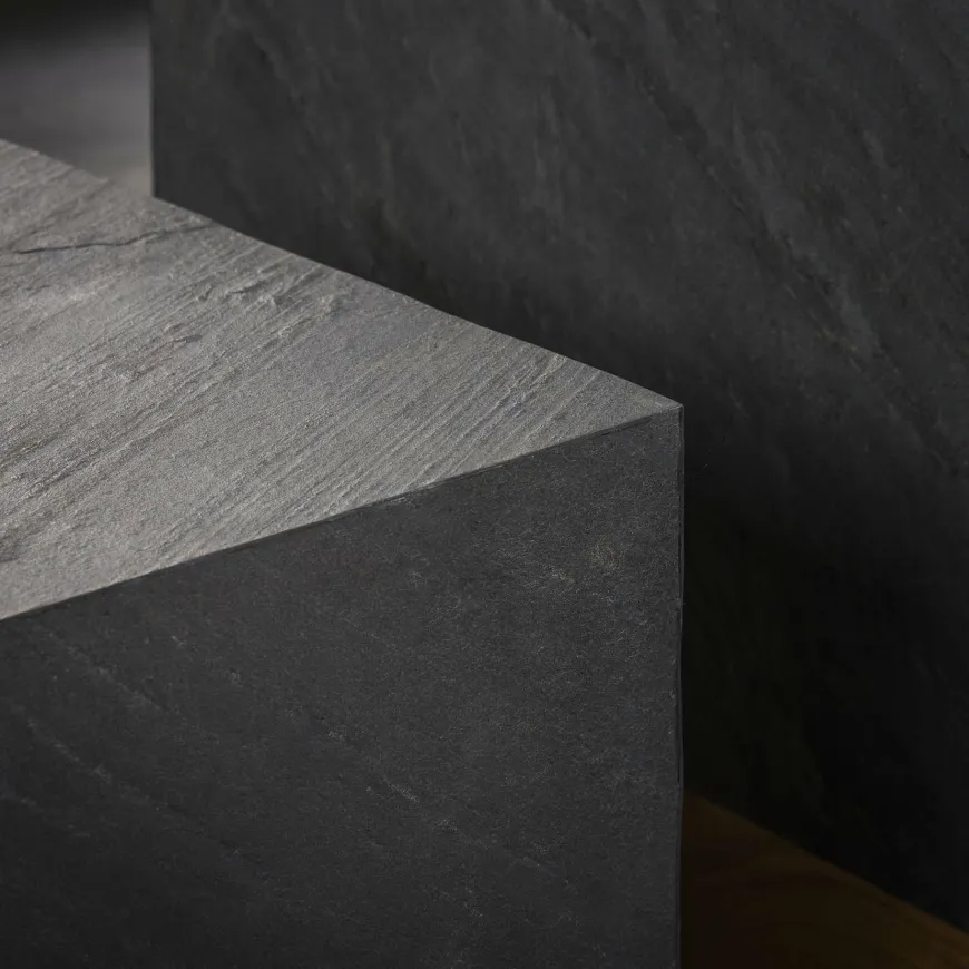 WoonStijl Salontafel set van 2 blox slate