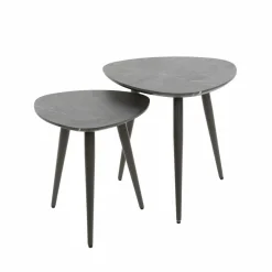 WoonStijl Salontafel set van 2 driehoek organisch