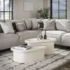 WoonStijl Salontafel XL stone organisch set van 2