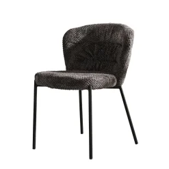 WoonStijl Stoel pull round - Deli antraciet