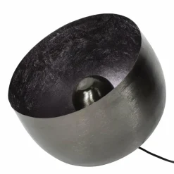 WoonStijl Tafellamp Ø36 basket L / Zwart nikkel