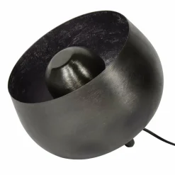 WoonStijl Tafellamp Ø28 basket / Zwart nikkel