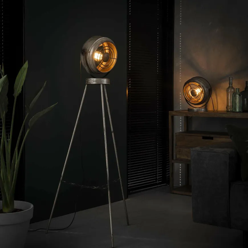 WoonStijl Tafellamp beam/Oud zilver