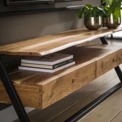 WoonStijl TV meubel Lean Acacia 2 lades