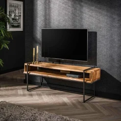 WoonStijl TV-meubel Acacia open vak edge