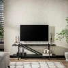 WoonStijl TV-meubel 'Piega' 140 cm teak grijs