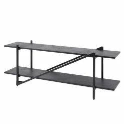 WoonStijl TV-meubel 'Piega' 140 cm teak grijs