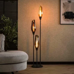 WoonStijl Vloerlamp cocoon mix glass