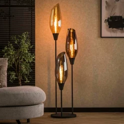 WoonStijl Vloerlamp cocoon XL mix glass