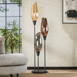 WoonStijl Vloerlamp cocoon XL mix glass