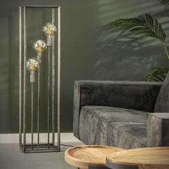 WoonStijl Vloerlamp 3L 45 graden buis