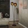 WoonStijl Vloerlamp 2L Bronza