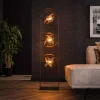 WoonStijl Vloerlamp 3L cosmos mesh