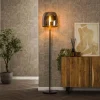 WoonStijl Vloerlamp 1L drift glass