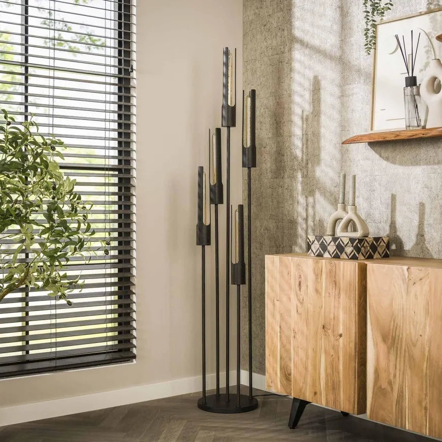 WoonStijl Vloerlamp 5L getrapt tube
