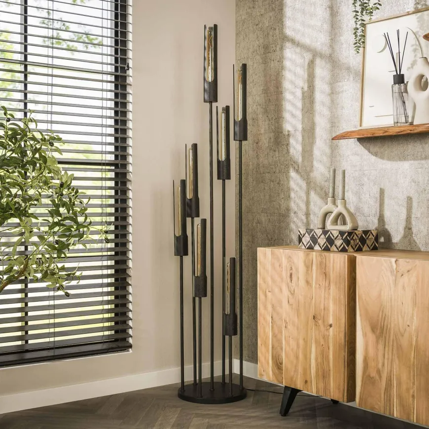 WoonStijl Vloerlamp 7L getrapt tube