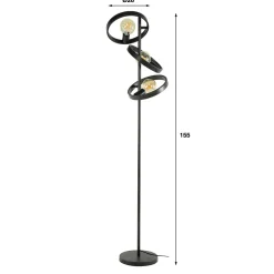 WoonStijl Vloerlamp 3L hover