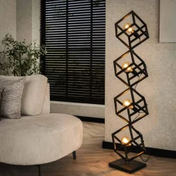WoonStijl Vloerlamp 4L kubus