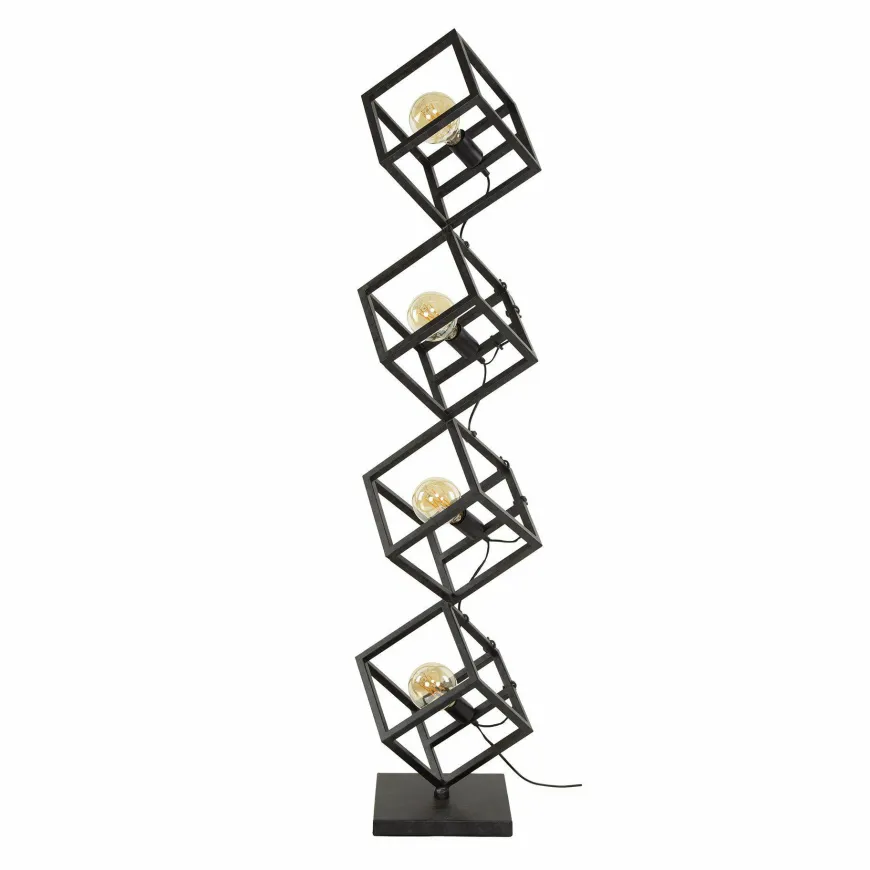 WoonStijl Vloerlamp 4L kubus