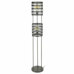 WoonStijl Vloerlamp 2L metal blinds