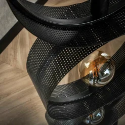 WoonStijl Vloerlamp 3L ring geperforeerd