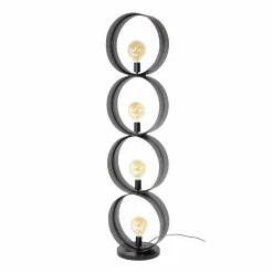 WoonStijl Vloerlamp 4L ring geperforeerd