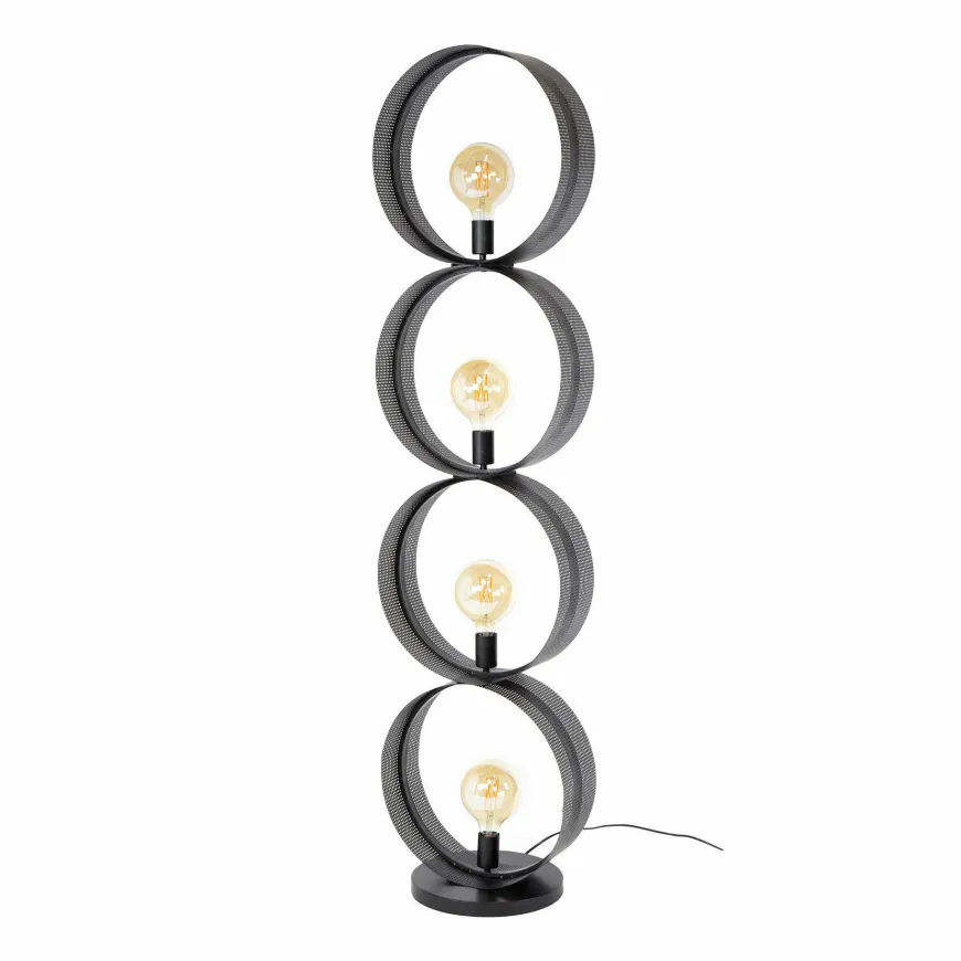 WoonStijl Vloerlamp 4L ring geperforeerd