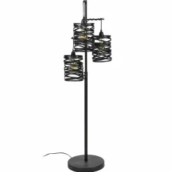 WoonStijl Vloerlamp 3L spindle slate grey / Slate grey