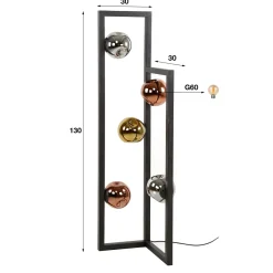 WoonStijl Vloerlamp 5L stellar