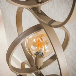 WoonStijl Vloerlamp Turn Around 4-lichts beige