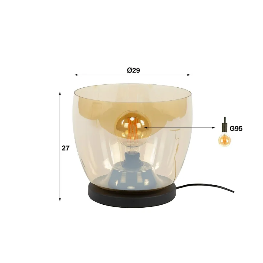 WoonStijl Vloerlamp UP L - Koper