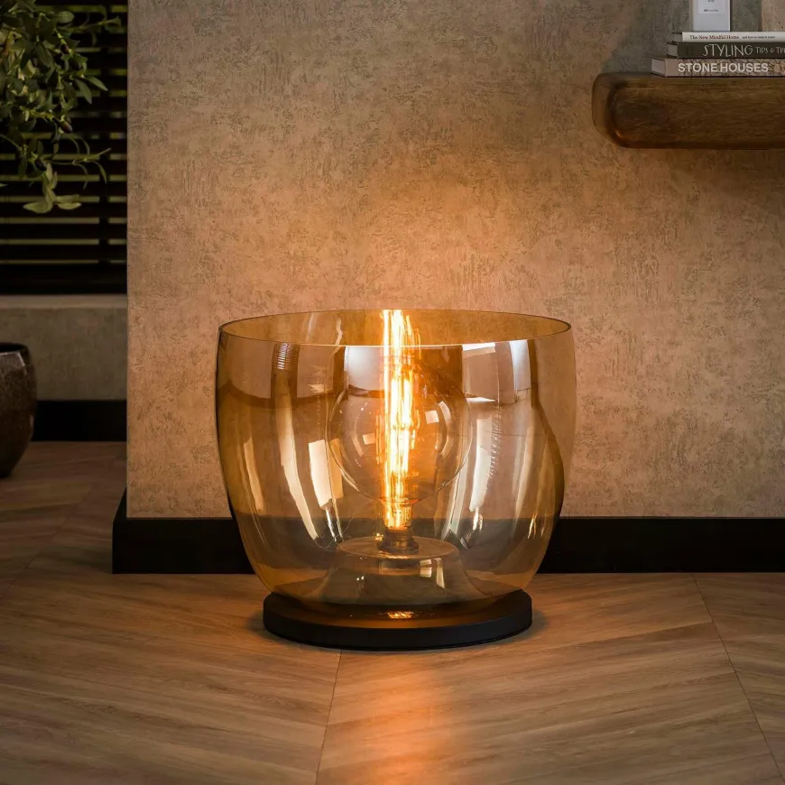 WoonStijl Vloerlamp UP XXL - Amber