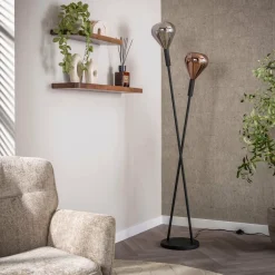 WoonStijl Vloerlamp Wings 2-lichts