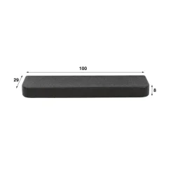WoonStijl Wandplank 100cm metallic