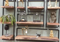 WoonStijl Wandplank Live Edge 100 cm