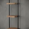 WoonStijl Wandplank Live Edge 30 cm, 100 hoog