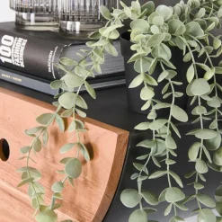 WoonStijl Wandschap half moon Ø50 met lade