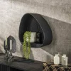 WoonStijl Wandschap metallic driehoek