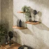 WoonStijl Wandschap organic set van 3