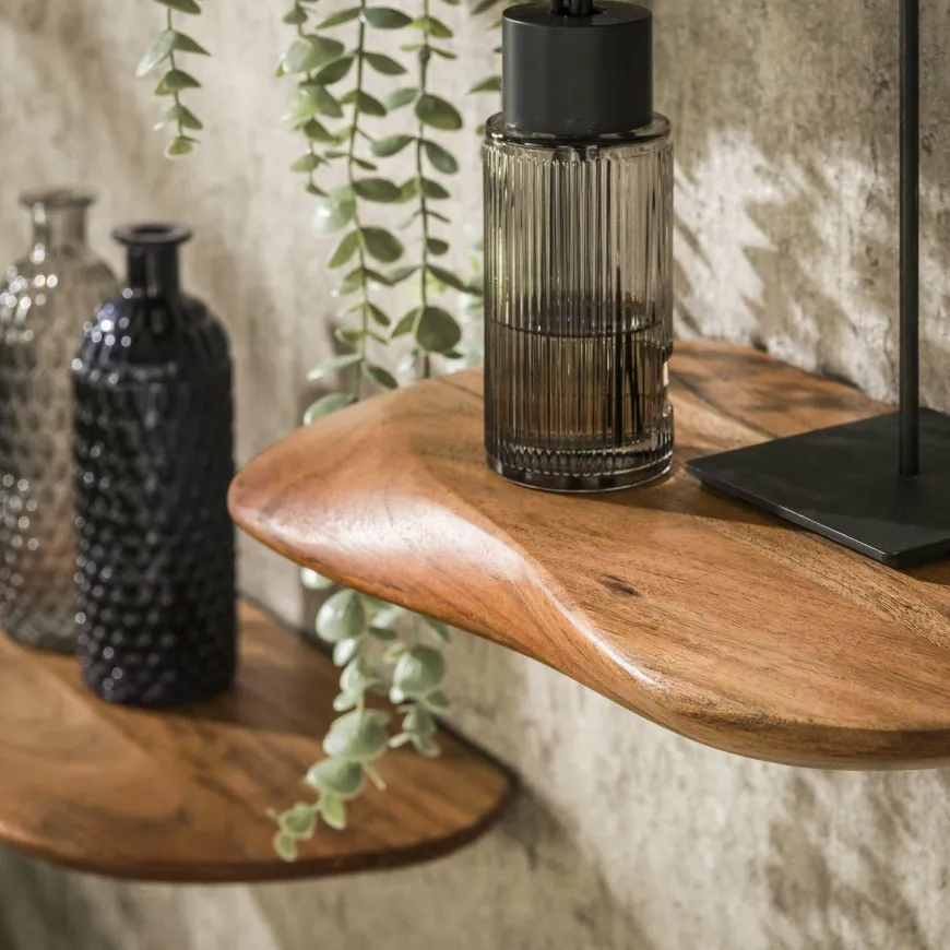 WoonStijl Wandschap organic set van 3