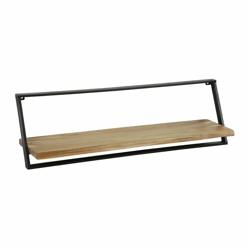 WoonStijl Wandschap set van 3 Lean acacia