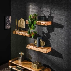 WoonStijl Wandschap Tree met lade set van 3