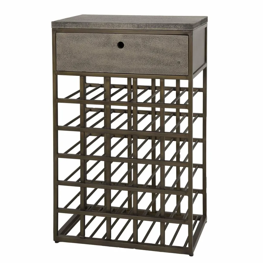 WoonStijl Wijnkast Ferro 1 lade