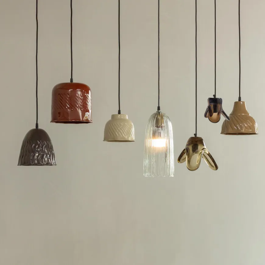 Woood Ablis hanglamp glas transparant