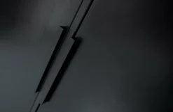 Woood Adam 2-deurs Kast Grenen Zwart [fsc]