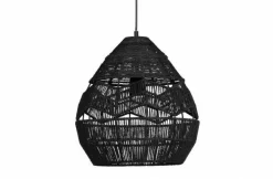 Woood Adelaide hanglamp zwart ø35cm