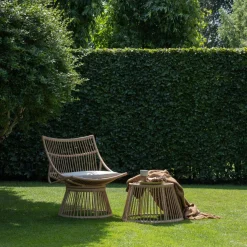 Woood Alatna tuinstoel wicker naturel