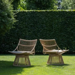Woood Alatna tuinstoel wicker naturel